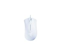 Mouse da gioco ottico professionale Razer DeathAdder Essential, ergonomico, 6400 DPI regolabili (filo in nylon), bianco