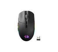 Mouse da gioco ottico wireless Redragon M719 Pro, 8 pulsanti programmabili, RGB 10.000 DPI, mouse da gioco ergonomici per computer PC Black