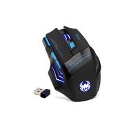 Mouse da gioco - Professionale - 2400 DPI - 7 pulsanti - Wireless - Ottico