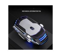 Mouse da Gioco Professionale Cablato 6 Pulsanti 3200 DPI LED Ottico USB Mouse per Computer Mouse da Gioco Mouse Silenzioso per PC Portatile-A