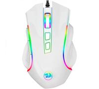 Mouse da gioco Redragon M607W Griffin RGB 7200 DPI Bianco