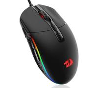 Mouse da gioco Redragon M719 Invader RGB 10000 DPI Nero