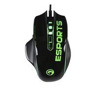 Mouse da gioco Scorpion G938 4000 DPI Nero/Verde