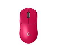Logitech G PRO X Superlight 2 - mouse gaming wireless, mouse Pro-Grade da 60 g con 5 pulsanti programmabili, sensore a 44.000 DPI, velocità di aggiornamento di 8 kHz, ricarica USB-C PC/Mac - Magenta