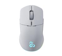 NEWSKILL Chiron Pro Wireless ratón Gaming RGB inalámbrico ambidiestro 16000DPI 8 Botones Sensor PAW3336 Blanco