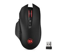 Mouse da gioco wireless Redragon M656 Gainer, mouse da gioco wireless 4000 DPI 2,4 Ghz con 5 livelli Black
