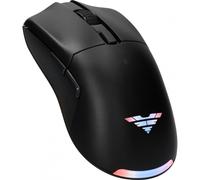 PREYON Owl Mouse da Gioco Cablato/Wireless con Paracord e Illuminazione RGB - Mouse per Computer con Interruttori Omron 50M - Sensore Ottico 16000 DPI - Pulsanti Programmabili