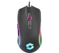 Mouse da gioco ZAVOS, 3200 DPI, USB, gomma nera NEW