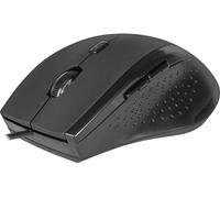 MOUSE DEFENDER ACCURA MM-362, Collegamento Cablato, Scrolling a Rotella, Risoluzione max 1600 dpi, forma ergonomica, Nero