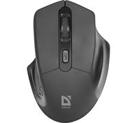 Mouse Defender Datum MB-345 Wireless 1600 DPI Nero Ergonomico 3 Pulsanti