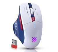 MOUSE DEFENDER GM-126 TISA RF+BT OPTIC 1600dpi 6P WHITE