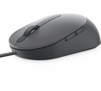 MOUSE DELL MS3220, Collegamento USB Typ-A, Ingresso: Otticamente a diodi laser, Scrolling a Rotella, Risoluzione max 3200 dpi, Grigio, Titanio