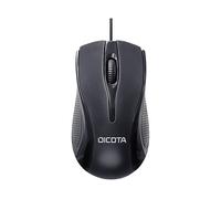 Ratón Dicota D32011 USB Type-A 1200 DPI Ambidestro Nero con Cavo