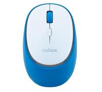 MOUSE DUAL SILENT RECHARG WHITE/BLU