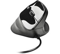 Mouse ergonomico cablato NGS con sensore laser da 3200 DPI e pulsanti silenziosi