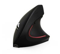 Mouse ergonomico per destrorsi, mouse verticale ultra idratante con DPI regolabile, design a clic silenzioso, libertà wireless, opzione ricaricabile