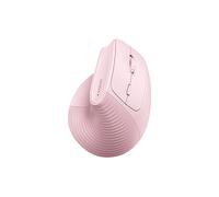 MOUSE ERGONOMICO UGREEN M571, Tasti: 6, Wireless, Collegamento Ricevitore USB, Scrolling a Rotella di scorrimento, forma ergonomica, Rosa
