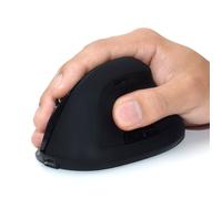 MOUSE ERGONOMICO WIRELESS CON IMPUGNATURA VERTICALE/ERGONOMICO EWENT EW3158 NERO