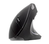 Mouse ergonomico wireless - Per destrorsi - USB-A - Nero