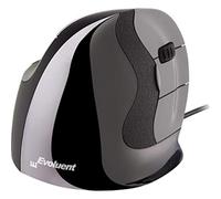 Mouse Evoluent VerticalMouse D Medium USB Laser 2600 DPI Nero Grigio Ergonomico