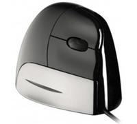 Mouse Evoluent VMSR USB Tipo-A 1200 DPI Nero Argento 3 Pulsanti