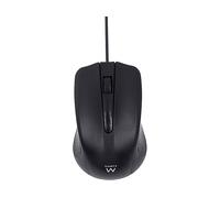 Ewent Ew3300 Ratón Óptico USB 1000 DPI Negro