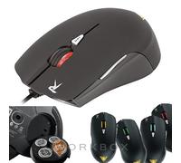 MOUSE GAMDIAS OUREA USB Optical 2500DPI Gaming PESO VARIABILE MULTICOLOR GMS5500