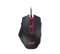 MOUSE GAMING ACER GP.MCE11.01R, Collegamento USB Typ-A, Ingresso: Otticamente a mezzo LED, Scrolling a Rotella, Risoluzione max 4200 dpi, Nero