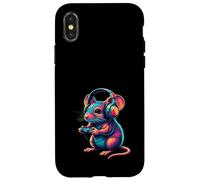 Mouse Gaming Animali Videogiochi Divertente Mouse Custodia per iPhone X/XS