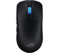 ASUS ROG Harpe II Ace Mouse Gaming Esports Wireless 48 g, simmetrico, sensore ottico AimPoint Pro 42K, interruttori ottici, polling 8K, 5 pulsanti programmabili, progettato per giochi FPS, nero