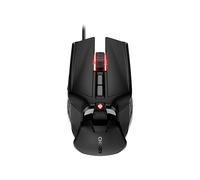 MC 9620 FPS mouse Ambidestro USB tipo A Ottico 12000 DPI, Mouse da gioco Nero, Ambidestro, Ottico, USB tipo A, 12000 DPI, Nero