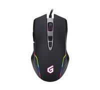 MOUSE GAMING CONCEPTRONIC DJEBBEL03B, Collegamento USB Typ-A, Scrolling a Rotella, Risoluzione max 7200 dpi, forma ergonomica, Nero