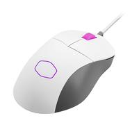 MOUSE GAMING COOLER MASTER MM730, Collegamento 1 mouse cablato MM730 per videogiocatori, Ingresso: Otticamente a mezzo LED, Scrolling a Rotella, Risoluzione max 16000 dpi, forma ergonomica, Bianco