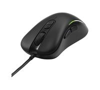 DELTACO Gaming DM120 Mouse da Gioco Cablato Ottico Nero 7 Pulsanti 800 DPI, 1200 DPI, 1600 DPI,