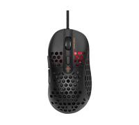 MOUSE GAMING DELTACO GAM-106, Collegamento USB Typ-A, Ingresso: Otticamente a mezzo LED, Scrolling a Rotella, Risoluzione max 6400 dpi, Nero