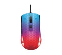 MOUSE GAMING DELTACO GAM-144, Collegamento USB Typ-A, Ingresso: Otticamente a diodi laser, Scrolling a Rotella, Risoluzione max 6200 dpi, forma ergonomica, Nero