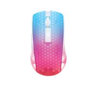 MOUSE GAMING DELTACO GAM-145-W, Collegamento RF Wireless + USB Type-C, Scrolling a Rotella, Risoluzione max 10000 dpi, forma ergonomica, Bianco