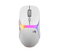 MOUSE GAMING GLORIOUS Model O3, Tasti: 6, Wireless RF 2.4 GHz, Collegamento Wireless RF 2.4 GHz, ricevitore USB, Scrolling a Rotella di scorrimento verticale, forma ergonomica, Bianco