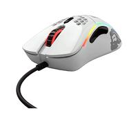 MOUSE GAMING GLORIOUS PC GAMING RACE Model D-, Collegamento USB Typ-A, Ingresso: Otticamente a mezzo LED, Scrolling a Rotella, Risoluzione max 12000 dpi, forma ergonomica, Bianco