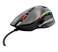 GLORIOUS Model I Mouse Da Gaming Wired (Nero) | Design Ergonomico, Nove Pulsanti Programmabili, Cavo Ultraflessibile Ascended, Sensore Ottico BAMF, Piedini In Puro PTFE