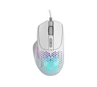 MOUSE GAMING GLORIOUS PC GAMING RACE Model IV2 Wired, Collegamento USB Typ-A, Scrolling a Rotella, Risoluzione max 26000 dpi, forma ergonomica, Bianco
