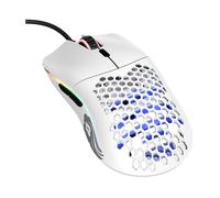 Mouse Gaming GLORIOUS PC GAMING RACE Model O-, Collegamento USB Typ-A, Ingresso: Otticamente a mezzo LED, Scrolling a Rotella, Risoluzione max 12000 dpi, forma ergonomica, Bianco