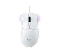 Mouse Havit 6950676229820 Cablato 12000DPI Bianco 7 Pulsanti Gaming