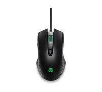 MOUSE GAMING HP X220 Backlit Gaming, Collegamento USB Typ-A, Ingresso: Otticamente a mezzo LED, Scrolling a Rotella, Risoluzione max 3600 dpi, Nero