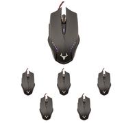 Mouse Gaming iTek TAURUS G58A 2400dpi 5 tasti CONFEZIONE 5 PEZZI