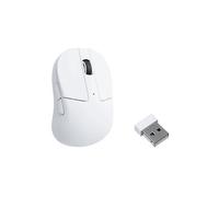 MOUSE GAMING KEYCHRON M4, Tasti: 6, RF Wireless, Bluetooth, USB TypeC, Collegamento Bluetooth 5.3, RF Wireless 2.4 GHz, USB Type-C, USB tipo A (ricevitore), Scrolling a Rotella, forma ergonomica, Nero