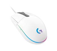 MOUSE GAMING LOGITECH G G102 Gaming, Collegamento USB Typ-A, Ingresso: Otticamente a diodi laser, Scrolling a Rotella, Risoluzione max 8000 dpi, Bianco