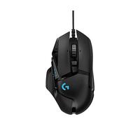 MOUSE GAMING LOGITECH G502 Hero, Collegamento USB Typ-A, Ingresso: Otticamente a mezzo LED, Scrolling a Rotella, Risoluzione max 100-16000 dpi, forma ergonomica, Nero