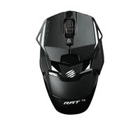 MOUSE GAMING MAD CATZ R.A.T. 1+, Collegamento USB Typ-A, Ingresso: Otticamente a diodi laser, Scrolling a Rotella, Risoluzione max 2000 dpi, Nero
