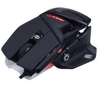 MOUSE GAMING MAD CATZ R.A.T. 4+, Collegamento USB Typ-A, Ingresso: Otticamente a diodi laser, Scrolling a Rotella, Risoluzione max 7200 dpi, forma ergonomica, Nero
